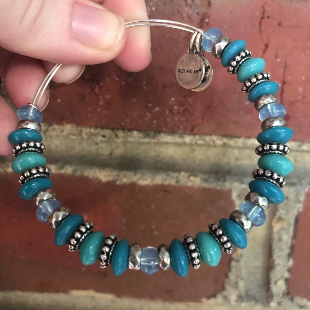 Alex and Ani Bracelet Blue
